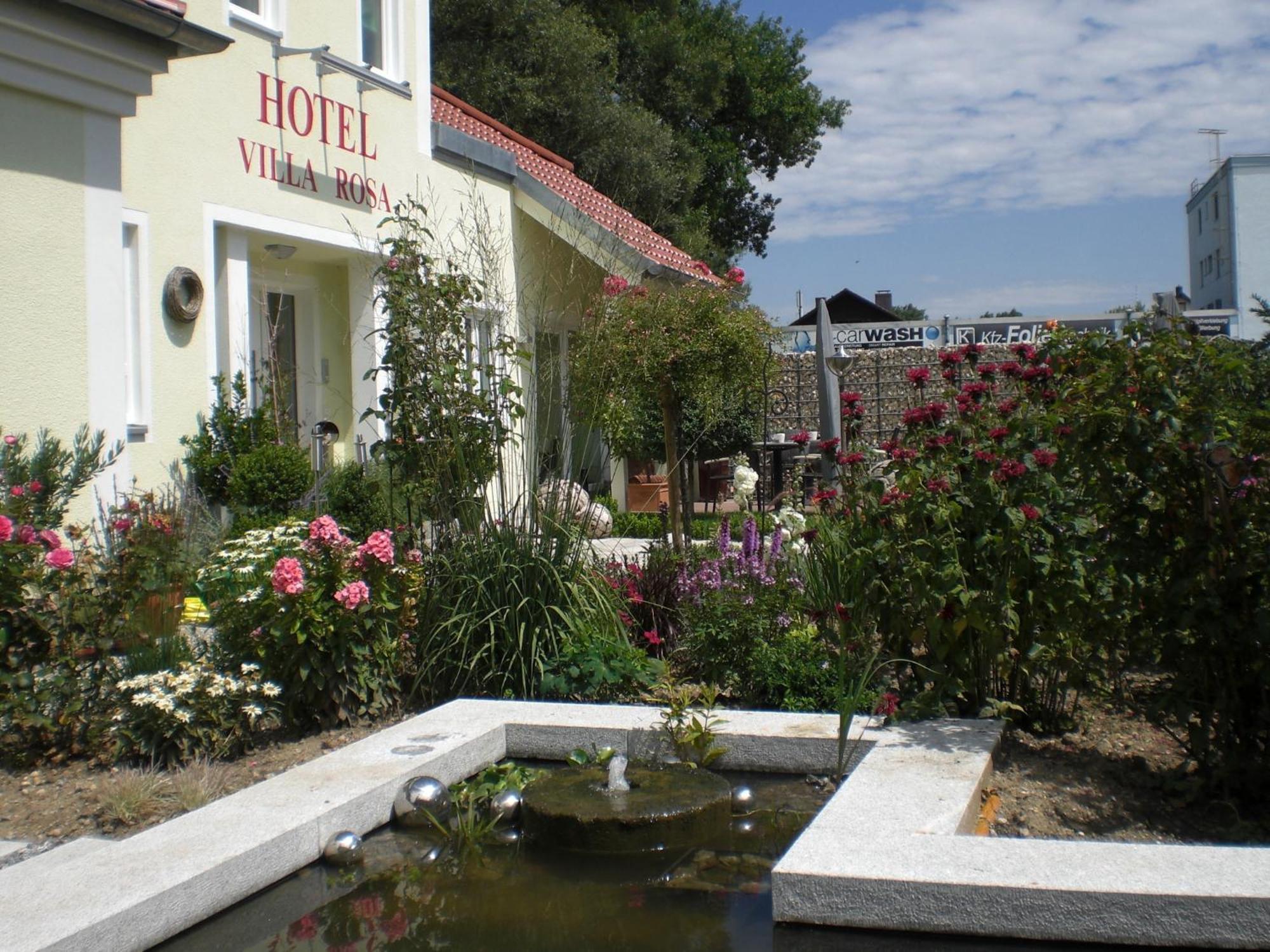 Hotel Villa Rosa Allershausen Dış mekan fotoğraf