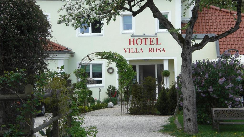Hotel Villa Rosa Allershausen Dış mekan fotoğraf